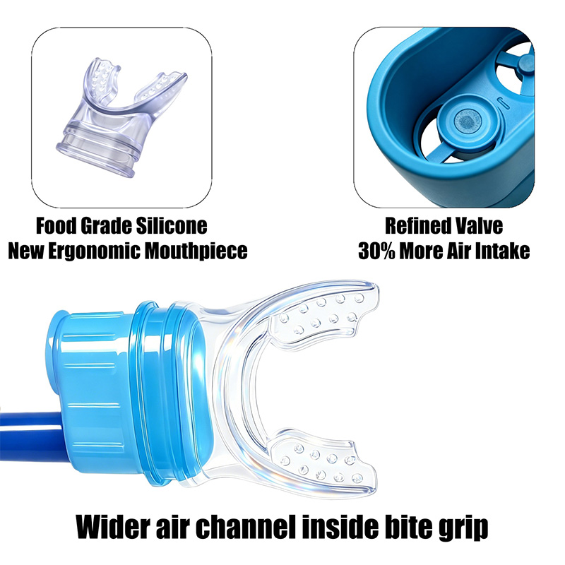1/2/3M Adult Swim Snorkel Brea - Aquatic Diving ulasan dan harga