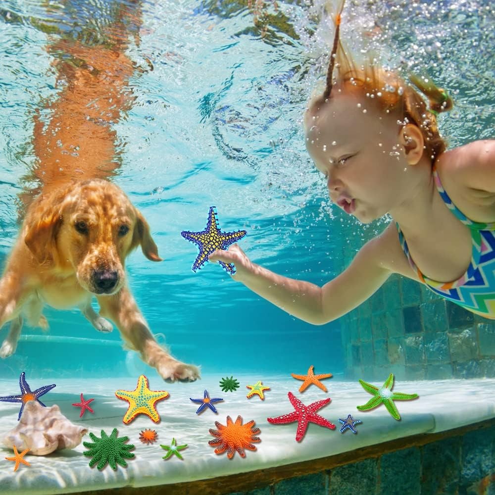 Diving Pool Toys Colorful Star - Aquatic Diving ulasan dan harga