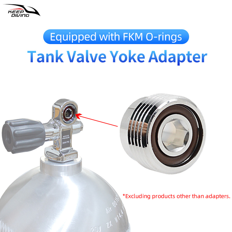 1Pcs DIN to Yoke Adapter Scuba - Aquatic Diving ulasan dan harga