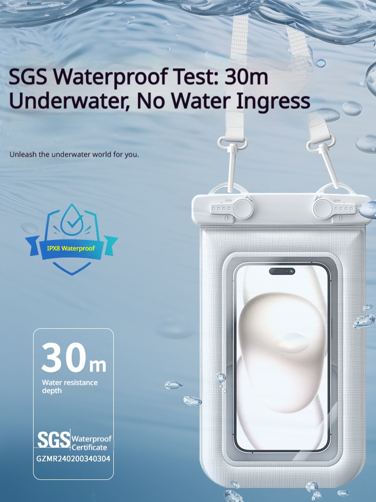 Sponge phone waterproof bag fl - Aquatic Diving ulasan dan harga